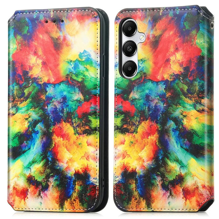 CASENEO 001 Series for Samsung Galaxy A55 5G Case RFID Blocking Protection Pattern Printing Phone Shell