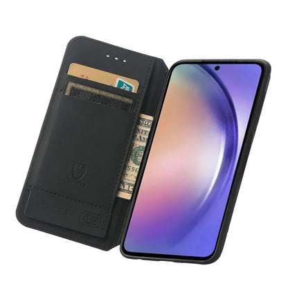 CASENEO 001 Series for Samsung Galaxy A55 5G Case RFID Blocking Protection Pattern Printing Phone Shell  /  Mandala