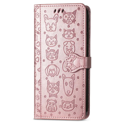 For Samsung Galaxy A55 5G Magnetic Phone Case Leather Drop-proof Cover with Wrist Strap
