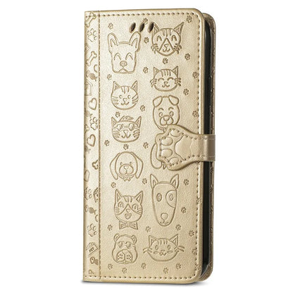 For Xiaomi Redmi Note 13 Pro 4G Phone Cover Imprinted PU Leather Wallet Stand Case