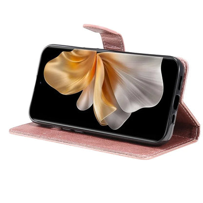 KT Leather Series-2 for vivo S18 5G Case Solid Color Leather Flip Phone Cover with Hand Strap