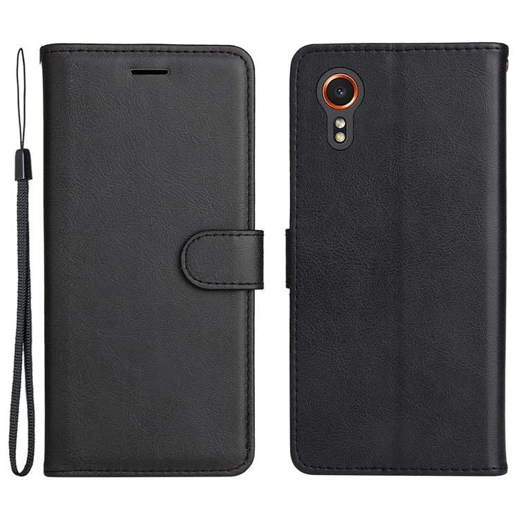 KT Leather Series-2 for Samsung Galaxy Xcover7 Case Solid Color Leather Phone Cover