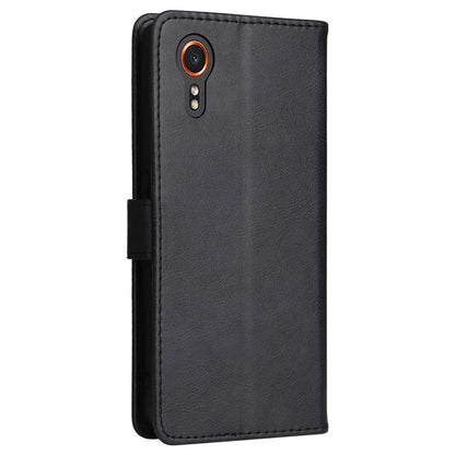 KT Leather Series-2 for Samsung Galaxy Xcover7 Case Solid Color Leather Phone Cover