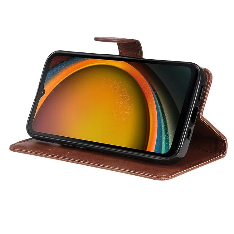 KT Leather Series-2 for Samsung Galaxy Xcover7 Case Solid Color Leather Phone Cover