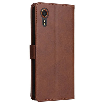 KT Leather Series-2 for Samsung Galaxy Xcover7 Case Solid Color Leather Phone Cover