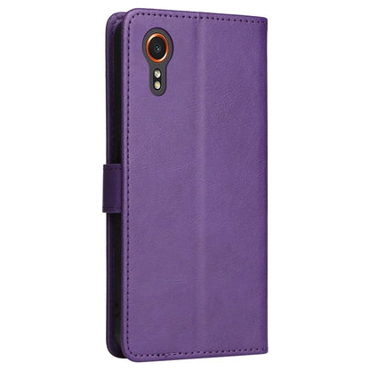 KT Leather Series-2 for Samsung Galaxy Xcover7 Case Solid Color Leather Phone Cover