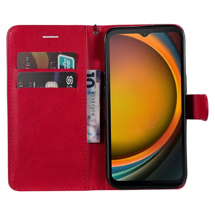 KT Leather Series-2 for Samsung Galaxy Xcover7 Case Solid Color Leather Phone Cover