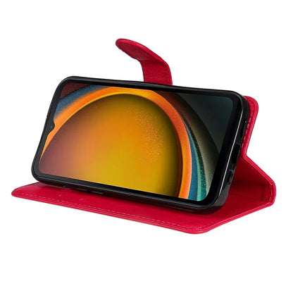 KT Leather Series-2 for Samsung Galaxy Xcover7 Case Solid Color Leather Phone Cover