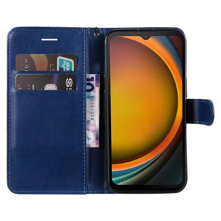 KT Leather Series-2 for Samsung Galaxy Xcover7 Case Solid Color Leather Phone Cover