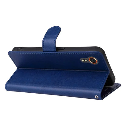 KT Leather Series-2 for Samsung Galaxy Xcover7 Case Solid Color Leather Phone Cover