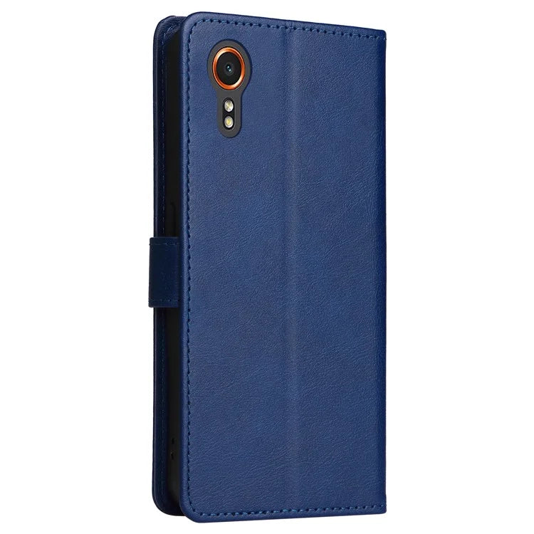 KT Leather Series-2 for Samsung Galaxy Xcover7 Case Solid Color Leather Phone Cover