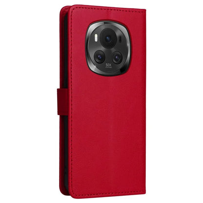 KT Leather Series-2 for Honor Magic6 5G Wallet Phone Case Solid Color Leather Flip Cover