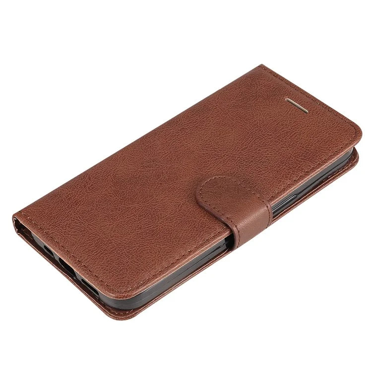 KT Leather Series-2 for Realme 12 5G Case Adjustable Stand Solid Color Phone Protective Shell