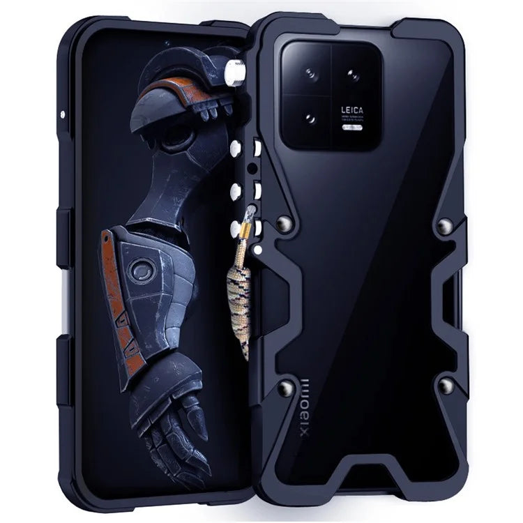 For Xiaomi 13T / 13T Pro / 13 Pro 5G /  Redmi K60 Ultra Case Mechanical Arm Aluminium Alloy Dropproof Hard  Phone Cover