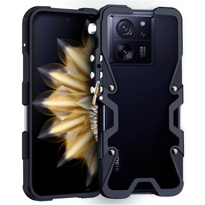 For Xiaomi 13T / 13T Pro / 13 Pro 5G /  Redmi K60 Ultra Case Mechanical Arm Aluminium Alloy Dropproof Hard  Phone Cover