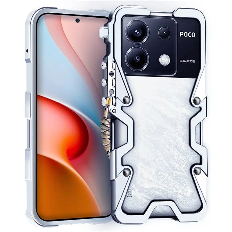 For Xiaomi 14 Pro / 14 Ultra / Poco X6 5G / Redmi Note 13 Pro 5G Case Aluminium Alloy Cover