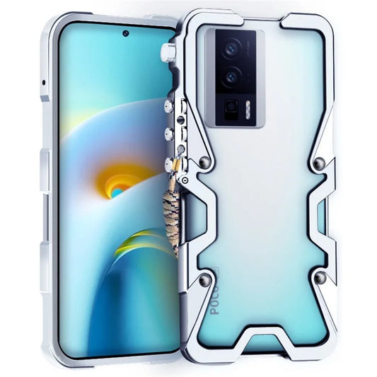 For Xiaomi Poco F5 Pro 5G / Redmi K60 5G / K60 Pro 5G Case Aluminium Alloy Drop-proof Phone Cover