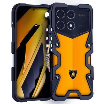 For Xiaomi Poco F6 Pro 5G / Redmi K70 5G / K70 Pro 5G / K70E 5G / K70 Pro Champion Edition Case Mechanical Arm Shell