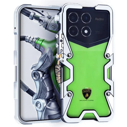 For Xiaomi Poco F6 Pro 5G / Redmi K70 5G / K70 Pro 5G / K70E 5G / K70 Pro Champion Edition Case Mechanical Arm Shell