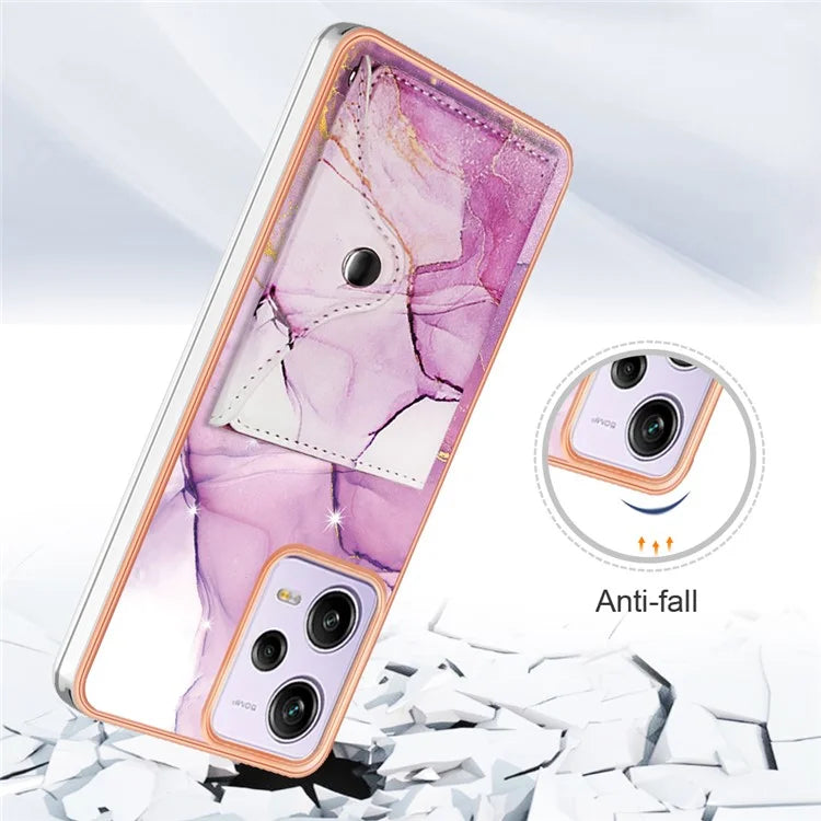 For Xiaomi Redmi Note 12 Pro 5G / Note 12 Pro Speed 5G  / Poco X5 Pro 5G IMD Case with Card Holder