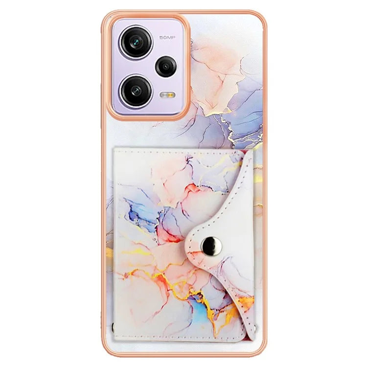 For Xiaomi Redmi Note 12 Pro 5G / Note 12 Pro Speed 5G  / Poco X5 Pro 5G IMD Case with Card Holder