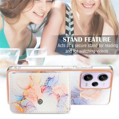 For Xiaomi Redmi Note 12 Pro 5G / Note 12 Pro Speed 5G  / Poco X5 Pro 5G IMD Case with Card Holder