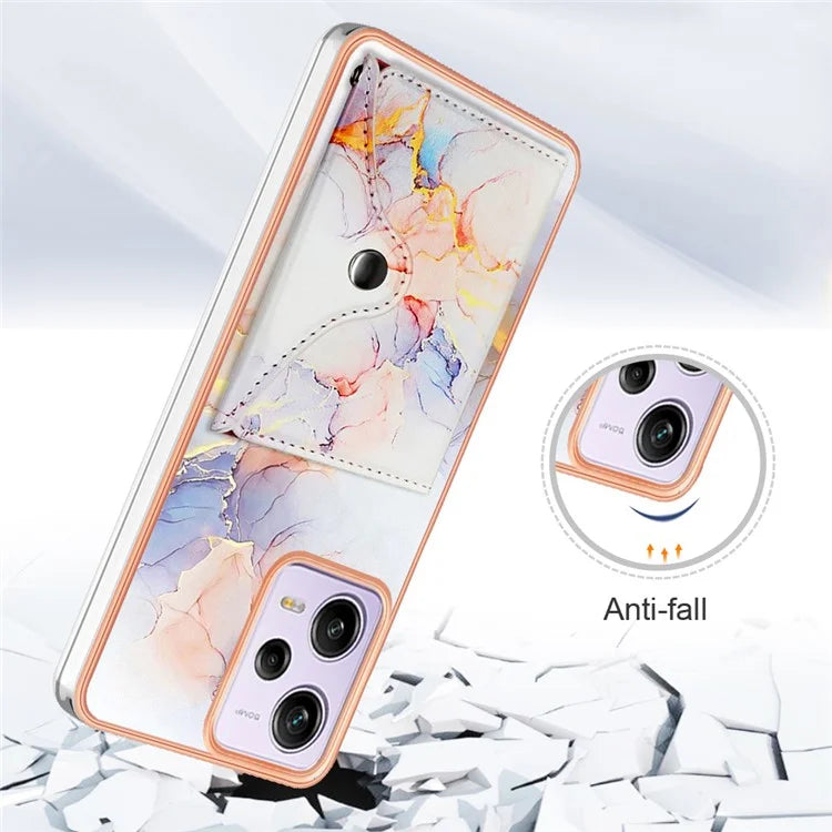 For Xiaomi Redmi Note 12 Pro 5G / Note 12 Pro Speed 5G  / Poco X5 Pro 5G IMD Case with Card Holder
