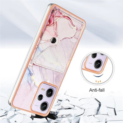 For Xiaomi Redmi Note 12 Pro 5G / Note 12 Pro Speed 5G  / Poco X5 Pro 5G IMD Case with Card Holder