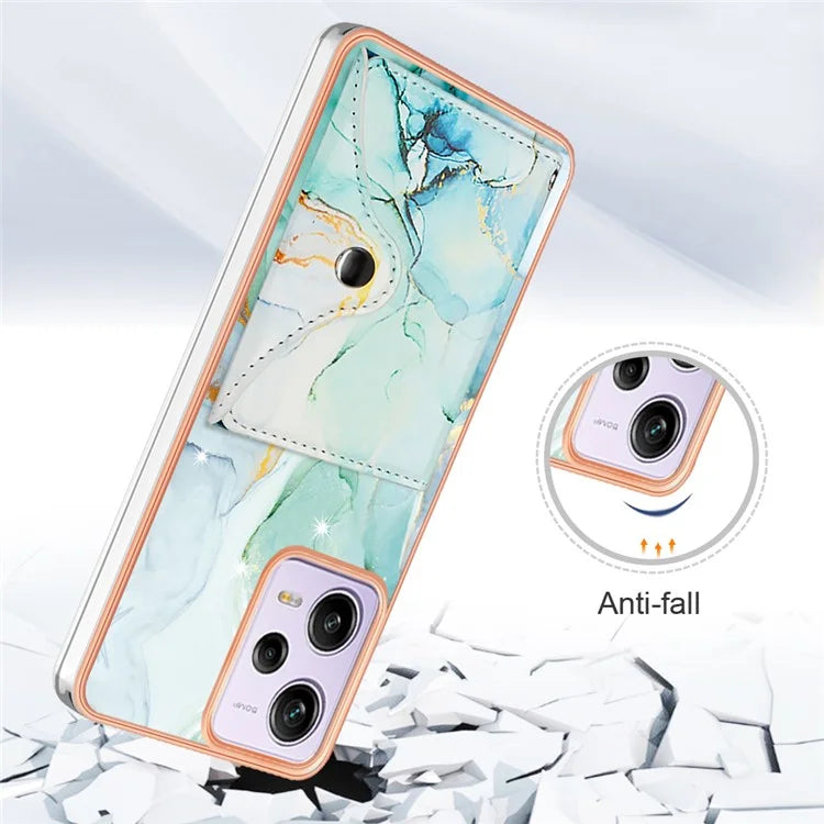 For Xiaomi Redmi Note 12 Pro 5G / Note 12 Pro Speed 5G  / Poco X5 Pro 5G IMD Case with Card Holder