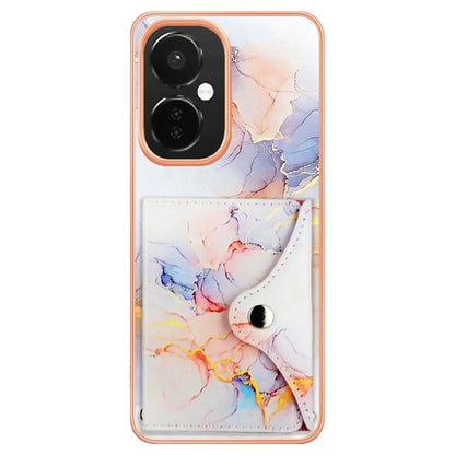 YB Leather Coating Series-9 for OnePlus Nord CE 3 Lite 5G / Nord N30 5G Kickstand Leather+TPU Phone Cover