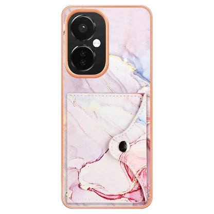 YB Leather Coating Series-9 for OnePlus Nord CE 3 Lite 5G / Nord N30 5G Kickstand Leather+TPU Phone Cover