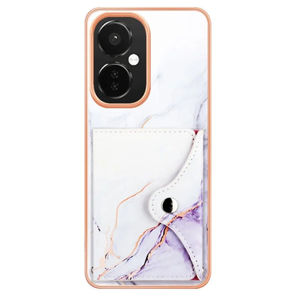 YB Leather Coating Series-9 for OnePlus Nord CE 3 Lite 5G / Nord N30 5G Kickstand Leather+TPU Phone Cover