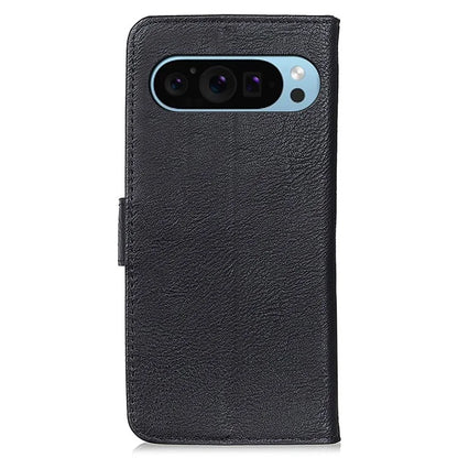 KHAZNEH For Google Pixel 9 / Pixel 9 Pro Case Cowhide Texture Wallet PU Leather Flip Phone Cover