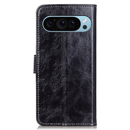 For Google Pixel 9 / Pixel 9 Pro Case Retro Style PU Leather+TPU Shockproof Phone Shell