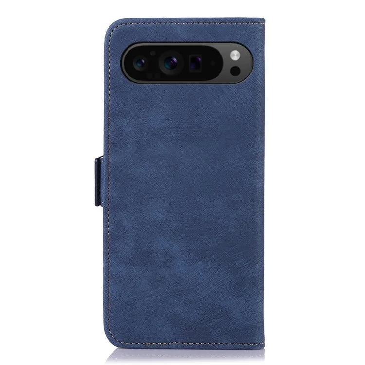 ABEEL For Google Pixel 9 Pro XL Magnetic Phone Case Side Magnetic Clasp Wallet Cover