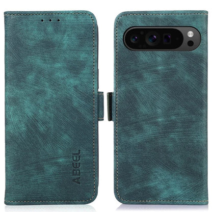 ABEEL For Google Pixel 9 Pro XL Magnetic Phone Case Side Magnetic Clasp Wallet Cover