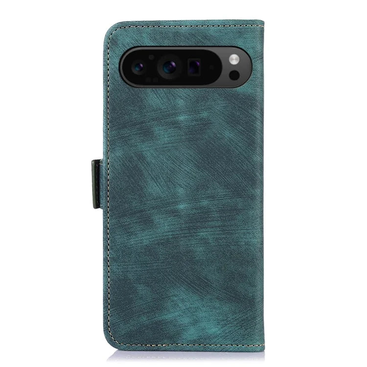 ABEEL For Google Pixel 9 Pro XL Magnetic Phone Case Side Magnetic Clasp Wallet Cover