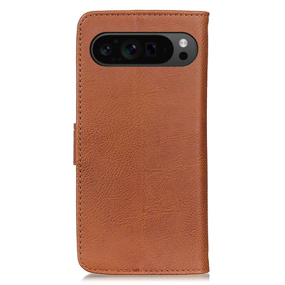 KHAZNEH For Google Pixel 9 Pro XL Wallet Case Cowhide Texture Phone Leather Cover