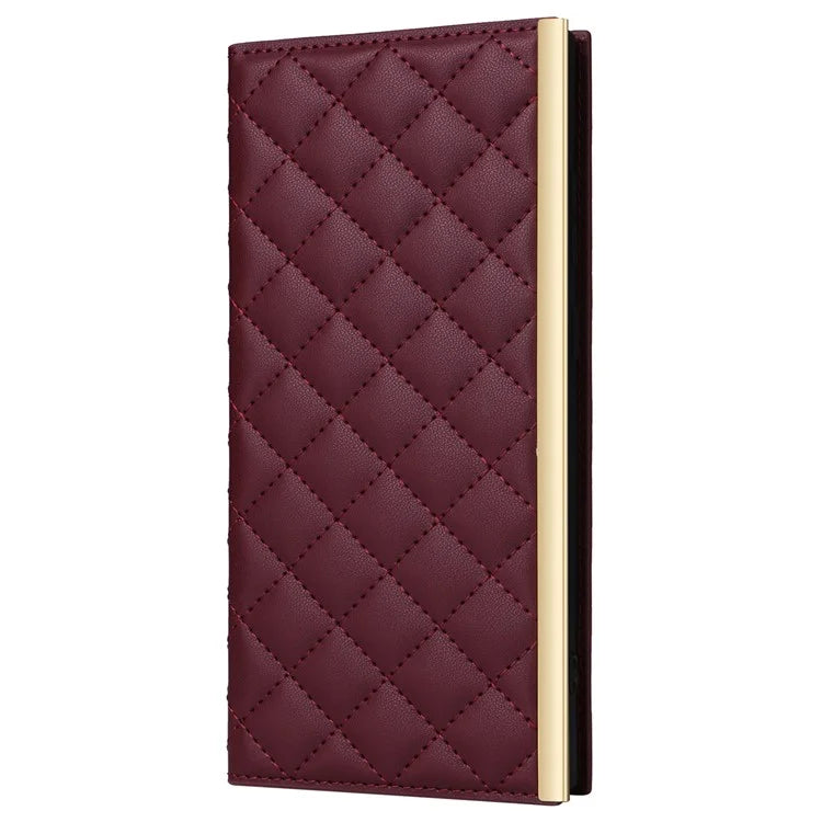 For Samsung Galaxy S22 Ultra 5G Wallet Case PU Leather Flip Phone Cover with Shoulder Strap