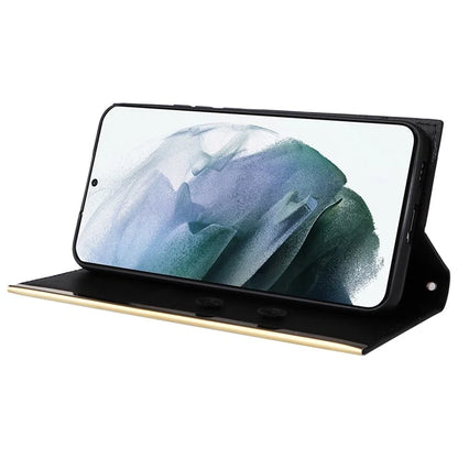 For Samsung Galaxy S21+ 5G Case Wallet PU Leather Suction Cup Protection Phone Cover