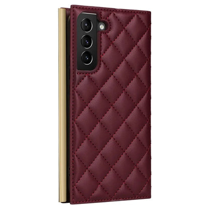 For Samsung Galaxy S21+ 5G Case Wallet PU Leather Suction Cup Protection Phone Cover