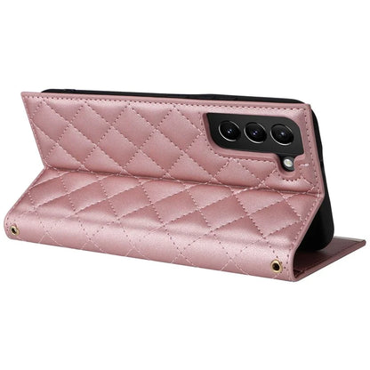 For Samsung Galaxy S21+ 5G Case Wallet PU Leather Suction Cup Protection Phone Cover
