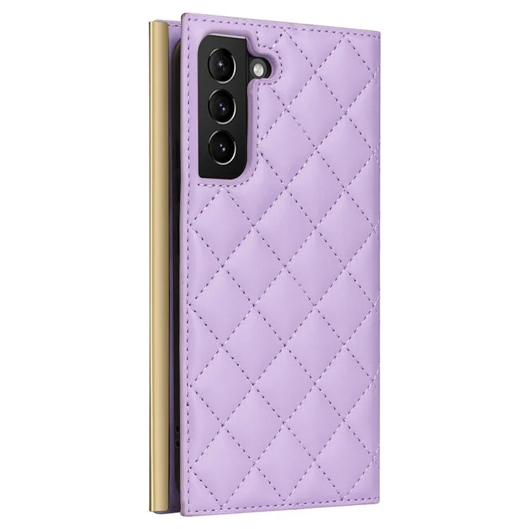 For Samsung Galaxy S21+ 5G Case Wallet PU Leather Suction Cup Protection Phone Cover