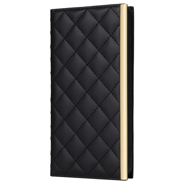 For Samsung Galaxy S23 Leather Case Suction Cup Wallet Flip Phone Cover with Shoulder Strap