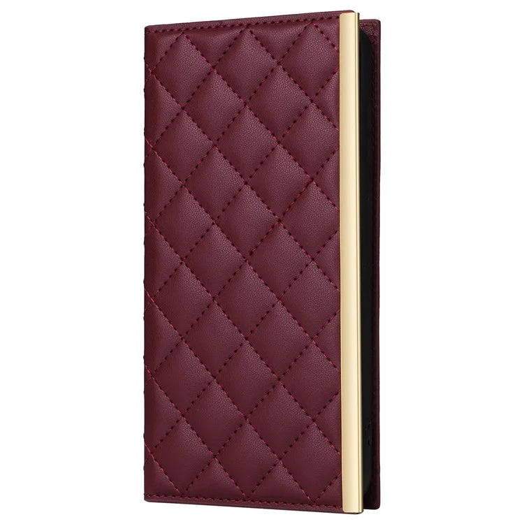 For Samsung Galaxy S23 Leather Case Suction Cup Wallet Flip Phone Cover with Shoulder Strap