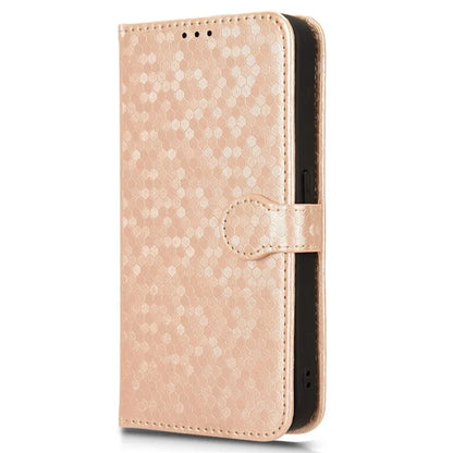 For Nothing Phone (2a) Wallet Case Dots Imprinted Magnetic Closing Phone Cover