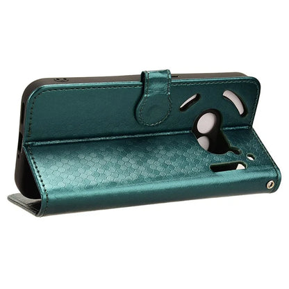 For Nothing Phone (2a) Wallet Case Dots Imprinted Magnetic Closing Phone Cover