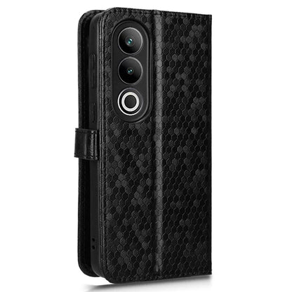 For OnePlus Nord CE4 5G Wallet Case Dots Imprinted Magnetic Phone Cover