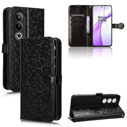 For OnePlus Nord CE4 5G Wallet Case Dots Imprinted Magnetic Phone Cover