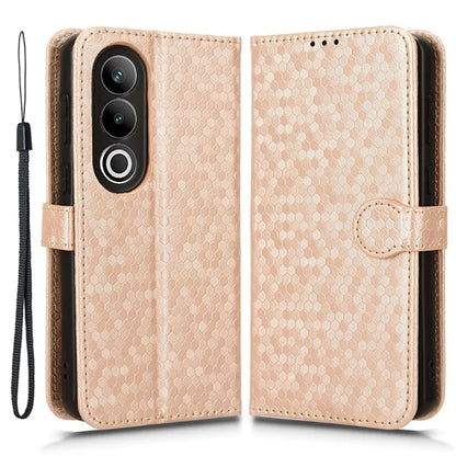 For OnePlus Nord CE4 5G Wallet Case Dots Imprinted Magnetic Phone Cover